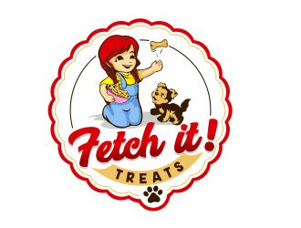 Fetch it! Treats logo design by veron