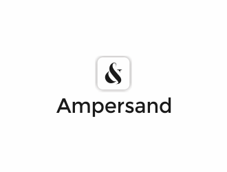 Ampersand logo design by y7ce