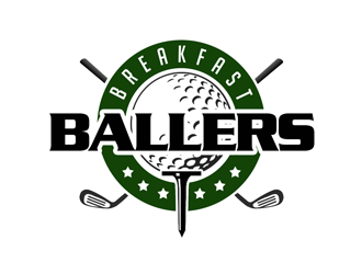 Breakfast Ballers logo design by kunejo
