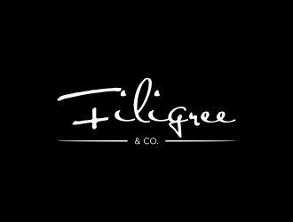 Filigree & Co. logo design by christabel