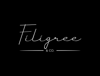 Filigree & Co. logo design by christabel