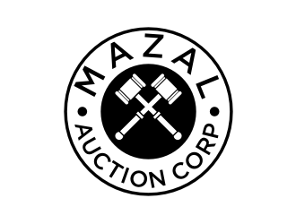 Mazal Auction Corp logo design by puthreeone