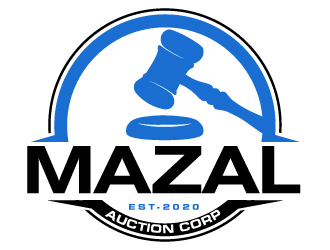 Mazal Auction Corp logo design by LucidSketch