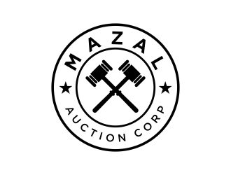 Mazal Auction Corp logo design by dibyo