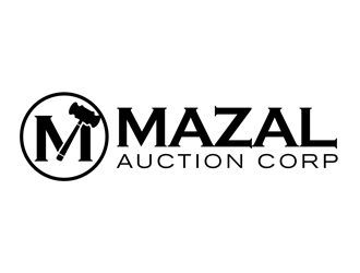 Mazal Auction Corp logo design by kunejo