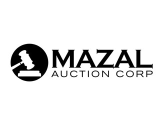 Mazal Auction Corp logo design by kunejo