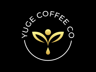 Yuge Coffee Co. logo design by azizah