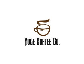 Yuge Coffee Co. logo design by y7ce