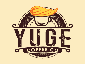 Yuge Coffee Co. logo design by yans