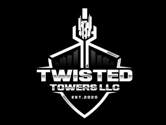 Twisted Towers LLC logo design by DreamLogoDesign