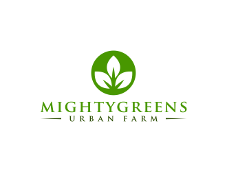 Mightygreens Urban Farm logo design by salis17