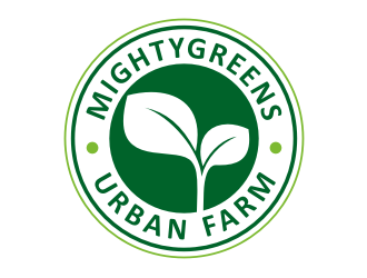 Mightygreens Urban Farm logo design by GemahRipah