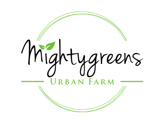 Mightygreens Urban Farm logo design by asyqh