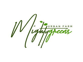 Mightygreens Urban Farm logo design by salis17