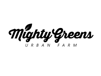 Mightygreens Urban Farm logo design by nexgen