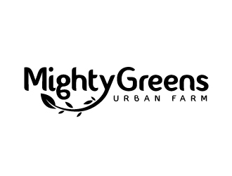 Mightygreens Urban Farm logo design by nexgen