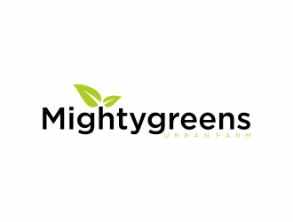Mightygreens Urban Farm logo design by andayani*