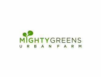 Mightygreens Urban Farm logo design by christabel