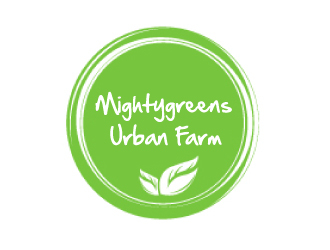 Mightygreens Urban Farm logo design by AamirKhan