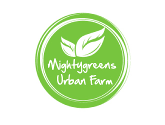 Mightygreens Urban Farm logo design by AamirKhan