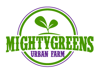 Mightygreens Urban Farm logo design by AamirKhan