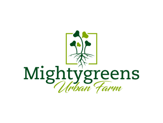 Mightygreens Urban Farm logo design by ingepro