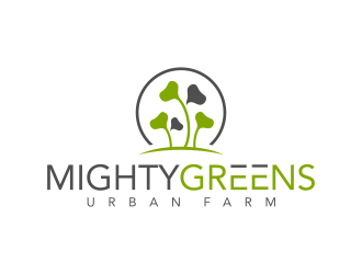 Mightygreens Urban Farm logo design by ingepro