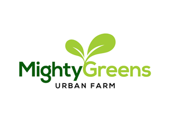 Mightygreens Urban Farm logo design by ingepro