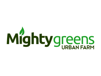 Mightygreens Urban Farm logo design by Bewinner