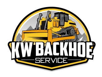 KW Backhoe Service logo design by AamirKhan