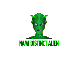 NAMI Distinct Alien logo design by pilKB