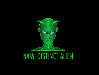 NAMI Distinct Alien logo design by pilKB