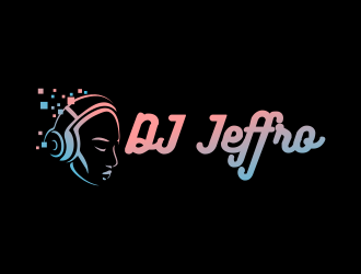 DJ Jeffro logo design by Gwerth