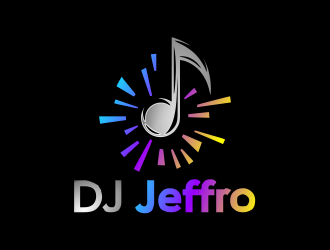 DJ Jeffro logo design by Gwerth
