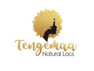 Tengemaa Locs  logo design by YONK