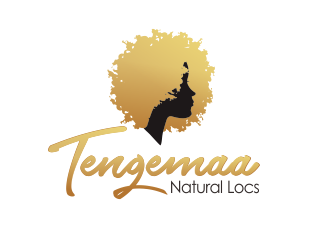 Tengemaa Locs  logo design by YONK