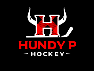 Hundy P Hockey logo design by BeDesign