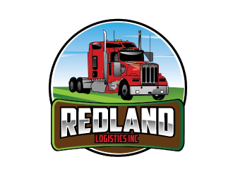Redland Logistics Inc logo design by AamirKhan