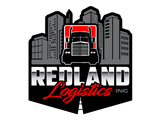 Redland Logistics Inc logo design by PRN123