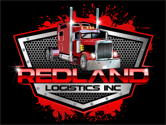 Redland Logistics Inc logo design by bosbejo