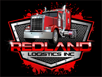 Redland Logistics Inc logo design by bosbejo