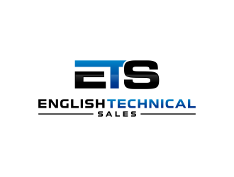 English Technical Sales logo design by ubai popi