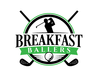 Breakfast Ballers logo design by jaize
