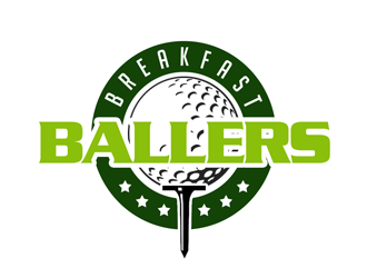 Breakfast Ballers logo design by kunejo