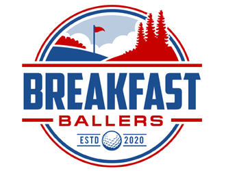 Breakfast Ballers logo design by MAXR
