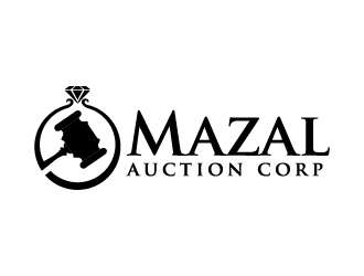 Mazal Auction Corp logo design by jaize