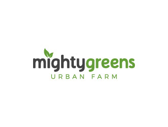 Mightygreens Urban Farm logo design by CreativeKiller
