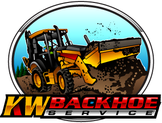 KW Backhoe Service logo design by Suvendu