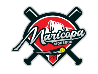 Maricopa Monsoon logo design by rizuki