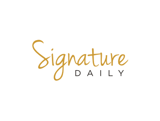 Signature Daily logo design by carman